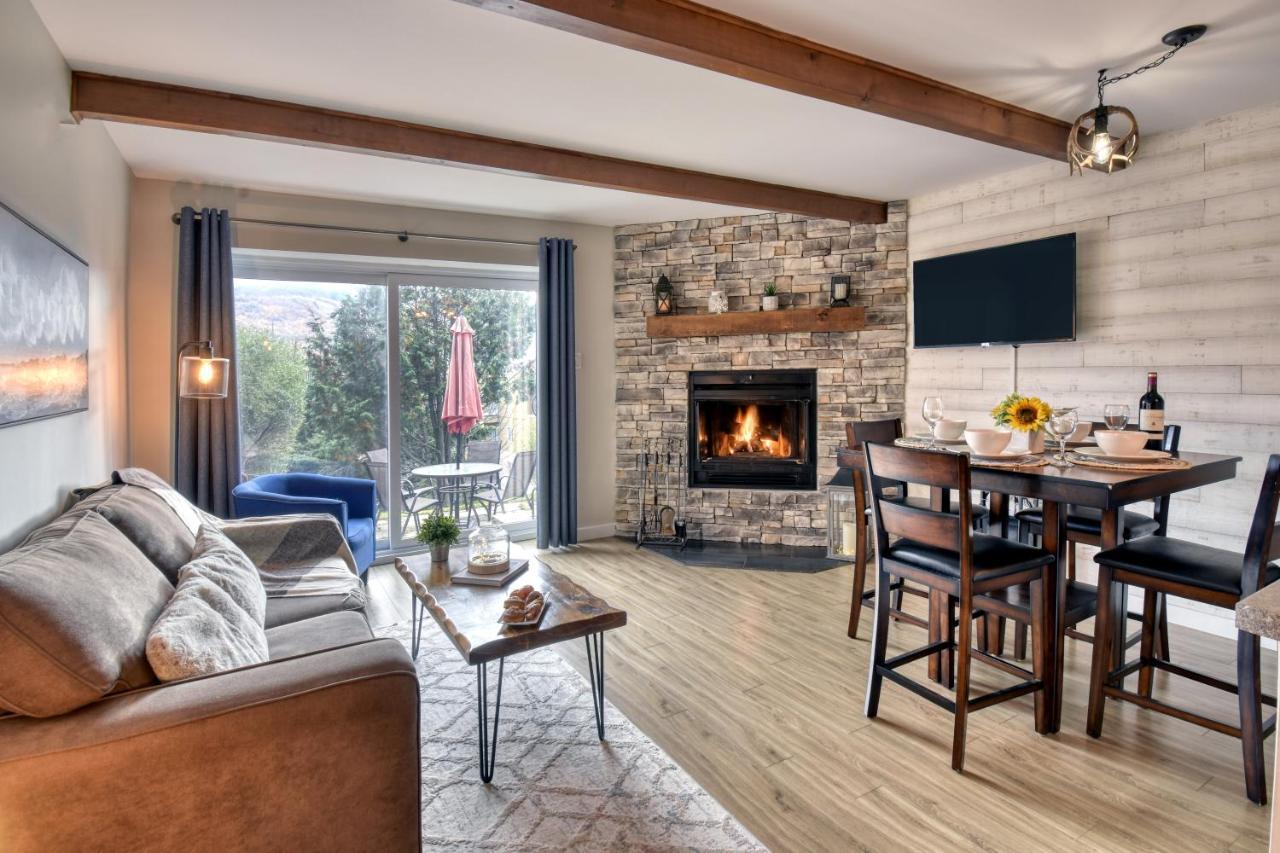 Elegant Apartment - View On Lake Tremblant & Mountain 蒙特朗布朗 外观 照片